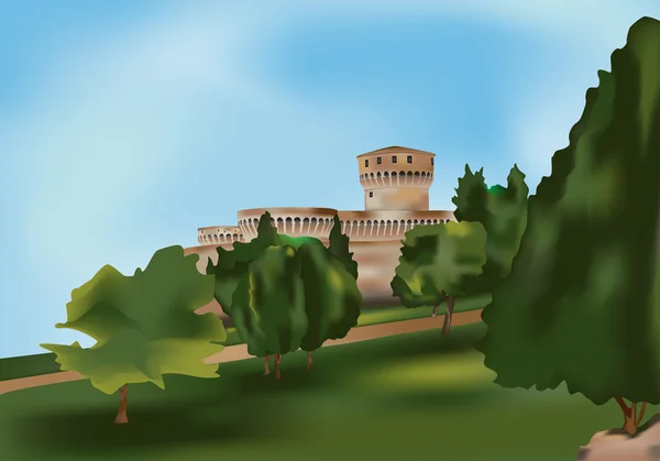 Крепость — стоковый вектор