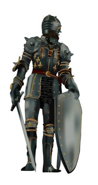 Medieval armor-vector clipart