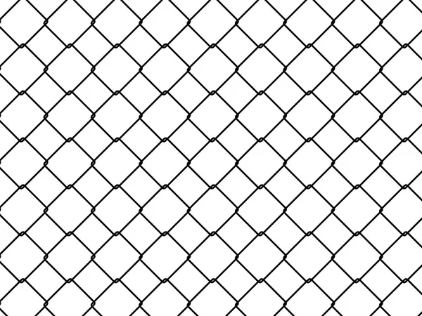 stock vector Wire fence