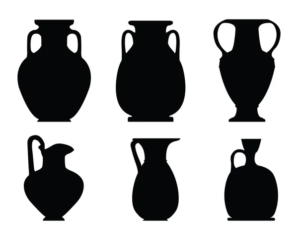 Anciennes formes de vase — Image vectorielle