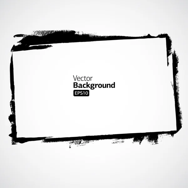 Vector ink frame — Stock Vector
