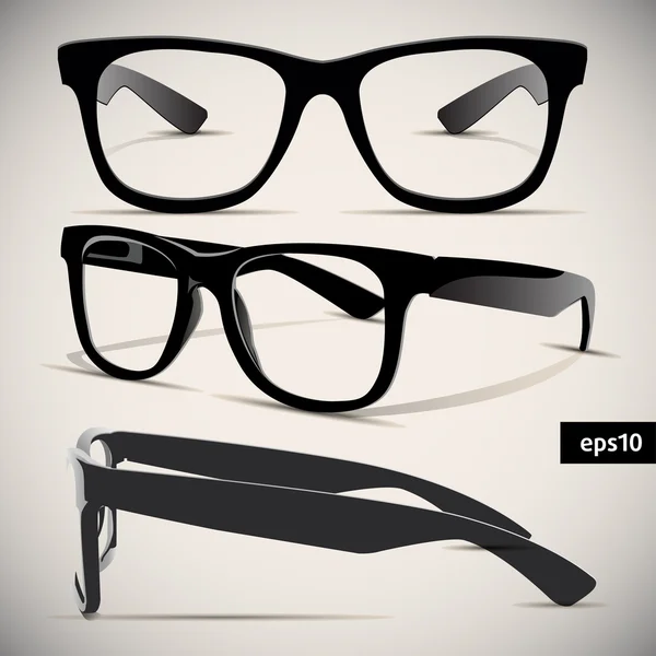 Set vettoriale occhiali — Vettoriale Stock