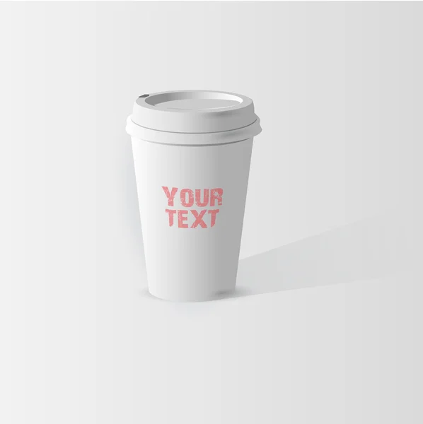 Kaffe kopp vektor illustration — Stock vektor