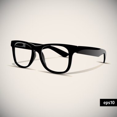 Glasses vector clipart