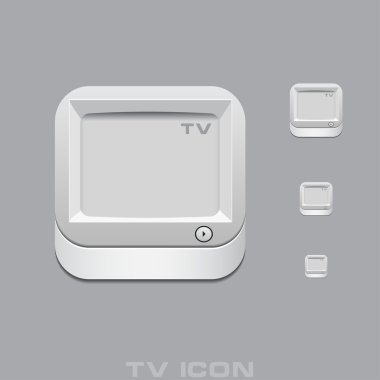 Vector Washing Machine app icon. Eps10 clipart