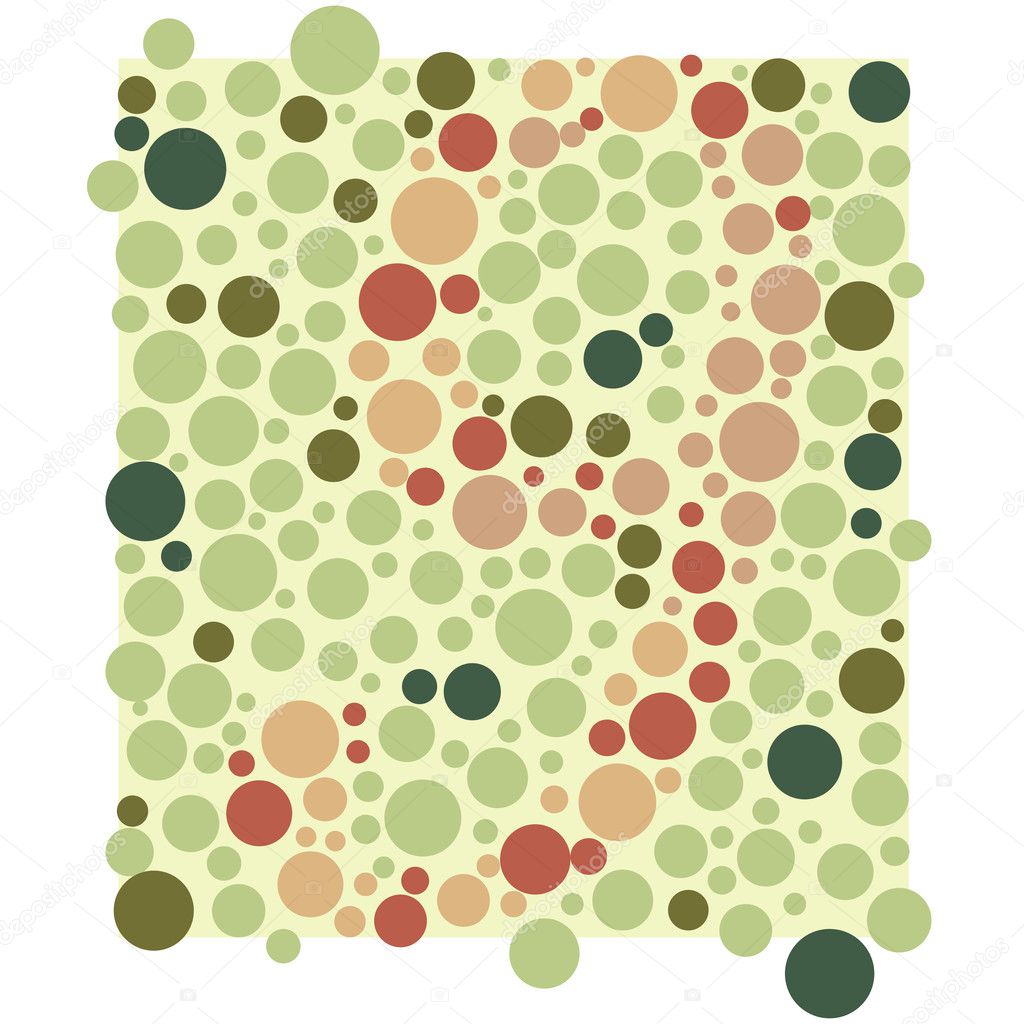 Colored circles vector. Colorful background.