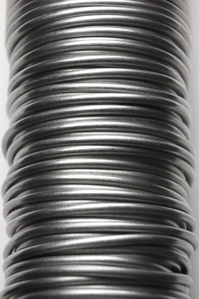 Wire coil macro — Stock Photo, Image