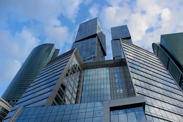 Het gebouw van business center "Moskou-stad" — Stockfoto