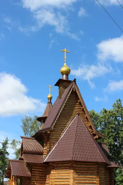 Starożytny Kościół rosyjski — Zdjęcie stockowe