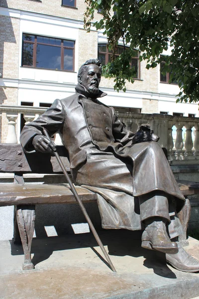 Monumento de A.P. Chéjov. — Foto de Stock