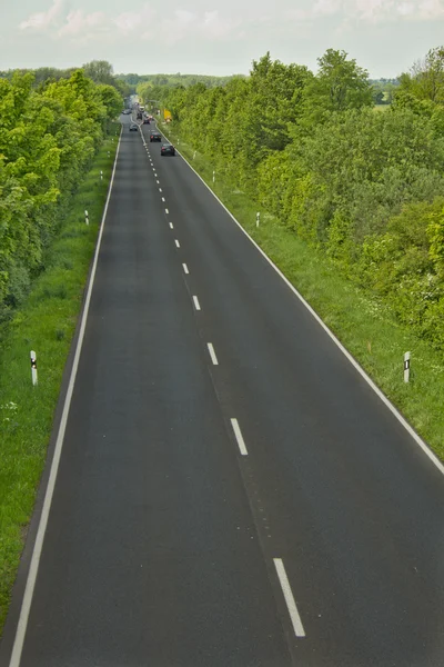 L'autoroute à la campagne — Photo