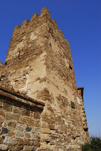 stock image Sudak Genoa fortress wall