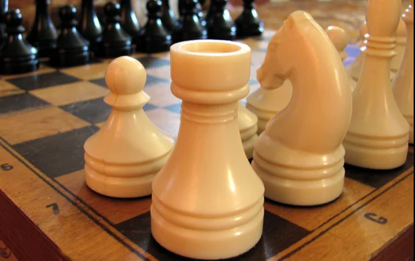 Шахматисты — стоковое фото