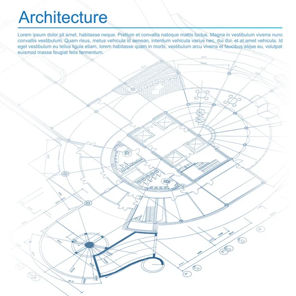 Fondo arquitectónico (vector ) — Archivo Imágenes Vectoriales