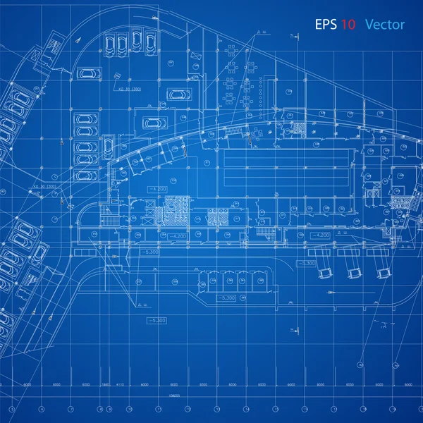 Modelo urbano (vector) — Vector de stock