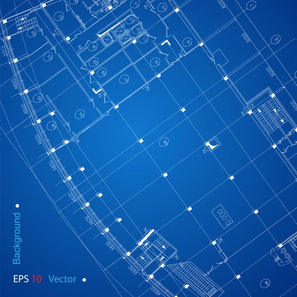 Urban Blueprint (vector) — Stock Vector