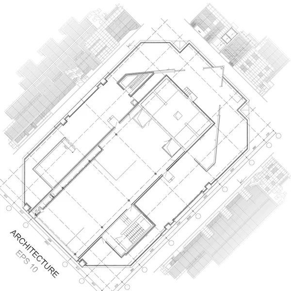Fundal arhitectural (vector ) — Vector de stoc