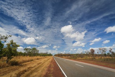 Outback road clipart