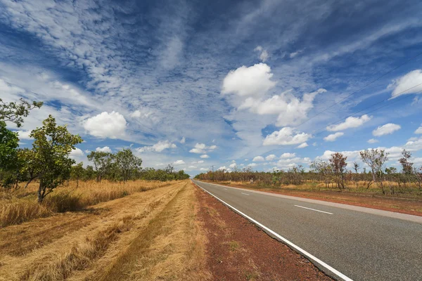 Outback weg — Stockfoto