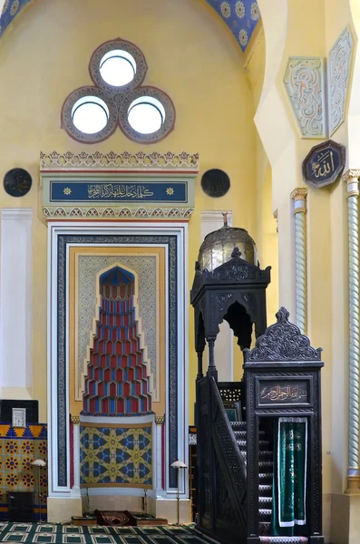 stock image Blue mosque interior