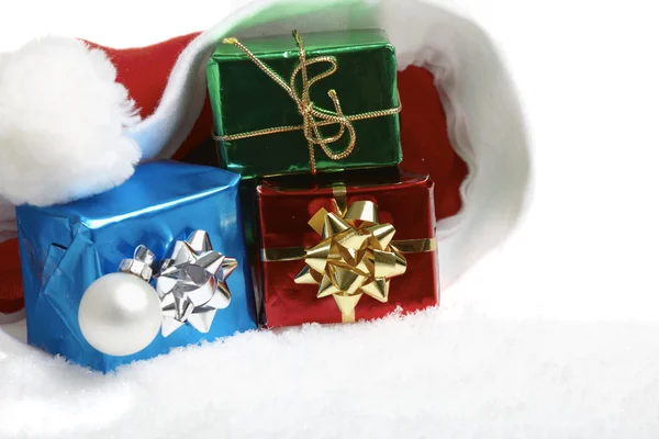 Kis karácsonyi csomagok — Stock Fotó