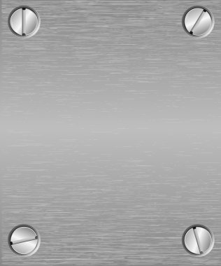 Seamless metal texture background. Vector clipart