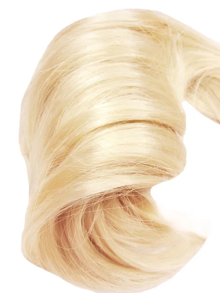 Węzeł blond włosy — Zdjęcie stockowe