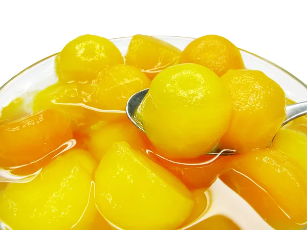 Dessert di frutta di papaya in sciroppo — Foto Stock