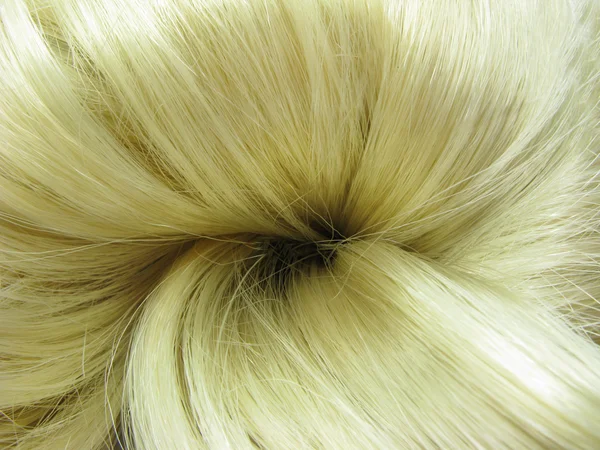 Blond hair knot — Stock Photo, Image