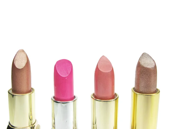 Gekleurde lippenstiften — Stockfoto
