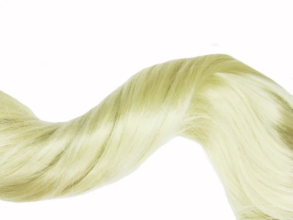 ブロンドの髪三つ編み波 — ストック写真