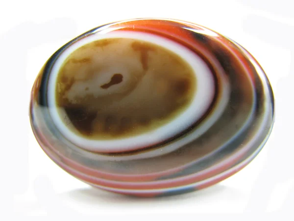 stock image Round carnelian crystal