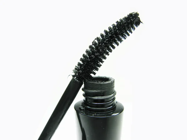 Schwarze Mascara für Make-up — Stockfoto