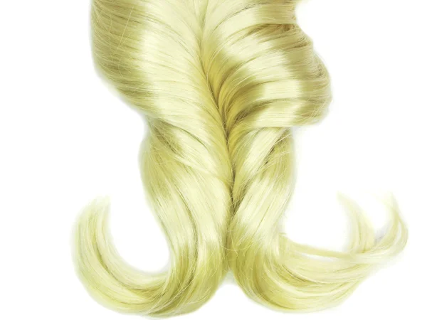 金色的头发发型 — 图库照片