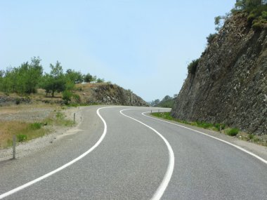 yol yüksek Dağları