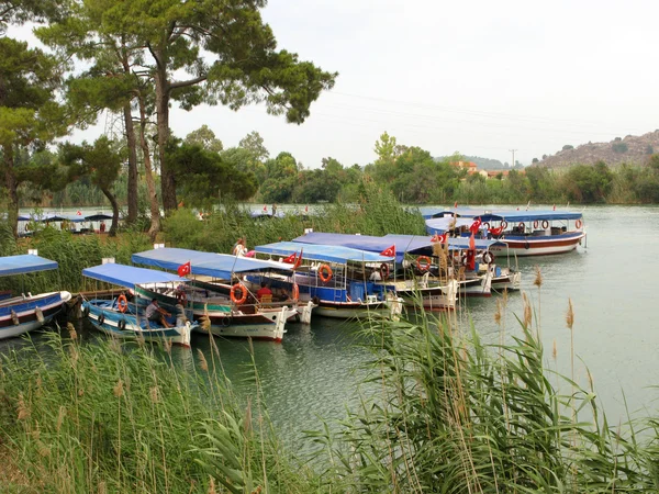 Rivière Dalyan en Turquie — Photo