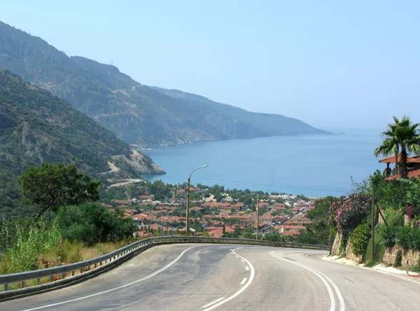 Stock image Road to famous sea resort