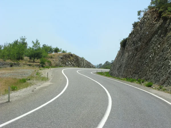 stock image Road in high mountains