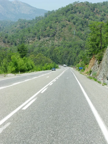 stock image Road in high mountains