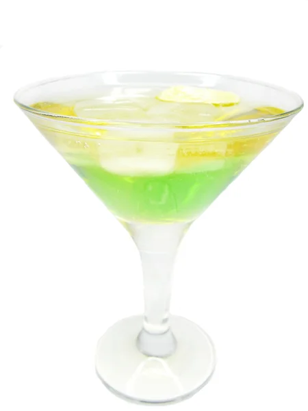 Cocktail liquore alcolico con ciliegia — Foto Stock