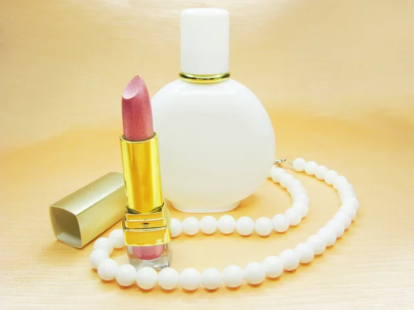 Kosmetik-Set für Make-up — Stockfoto