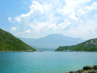 sahil hattı manzara panoramik