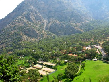 Vadinin derin gorge fethiye Türkiye