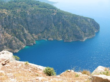 Kelebek Vadisi derin gorge fethiye Türkiye