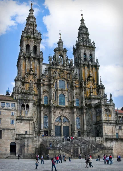 Catedral de Santiago de Compostela Imagens Royalty-Free