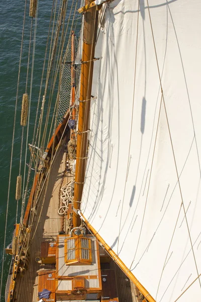 Vista do mastro — Fotografia de Stock