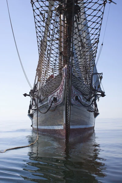 Luk škuner na moři — Stock fotografie