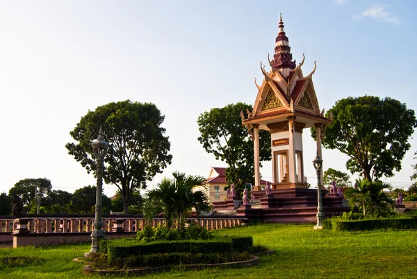 Självständighetstorget #1, sihanoukville, Kambodja — Stockfoto
