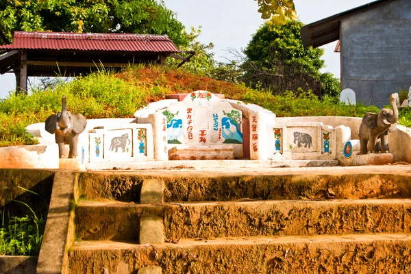 The grave, Wat Leu, Sihanoukville, Cambodia — Stock Photo, Image