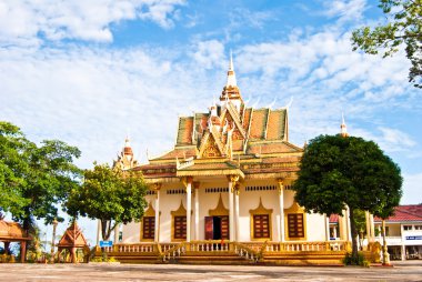 Wat Krom or Down Pagoda, Sihanoukville, Cambodia clipart